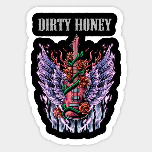 DIRTY HONEY BAND Sticker by rackoto